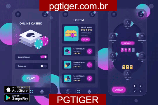 PGTIGER App Mobile - Android e iOS