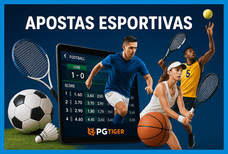Apostas esportivas no cassino online PGTIGER